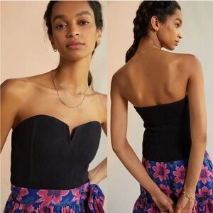 Anthropologie Porridge Clothing Bustier Top